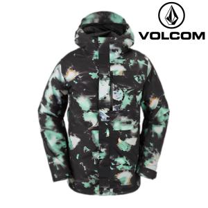 VOLCOM カモフラージュ スノーボードウェア M VOLCOM（ボルコム） 22-23 VOLCOM ウェア BOLT INS JACKET - BLACK