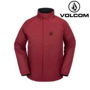 2023-24 VOLCOM RAVRAAH JACKET MAR-Maroon G0652412 メンズ スノーボード ジャケット ウェア 2024 日本正規品｜peachboys