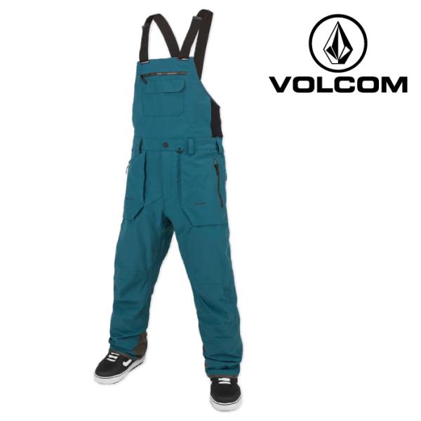 2023-24 VOLCOM RAIN GORE-TEX BIB OVERALL Blue G135...