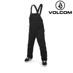 2023-24 VOLCOM ROAN BIB OVERALL BLK-Black G1352408 メンズ スノーボード パンツ ウェア 2024 日本正規品｜peachboys
