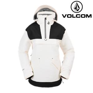 2023-24 VOLCOM FERN INS GORE PULLOVER MBM-Moonbeam H0452403 レディース スノーボード ジャケット ウェア 2024 日本正規品 予約商品｜peachboys