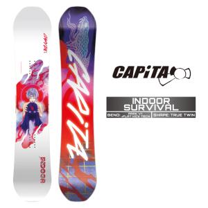 2024-25 CAPITA INDOOR SURVIVAL キャピタ インドアサバイバル メンズ スノーボード 板 24-25 日本正規品 予約商品｜peachboys