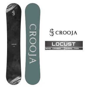 2024-25 CROOJA LOCUST クロージャ ローカスト スノーボード 板 メンズ 日本正規品 予約商品｜peachboys