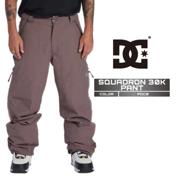 2024-25 DC SQUADRON 30K PANT PQC0 ディーシー スノーボード ウェア...