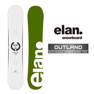 elan（エラン） 日本正規品 スノーボード 板 ELAN OUTLAND White