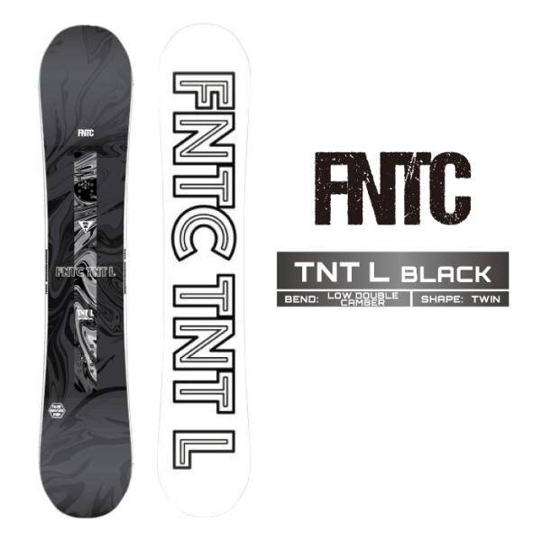 2024-25 FNTC TNT L Black エフエヌティーシー ティーエヌティー スノーボード...