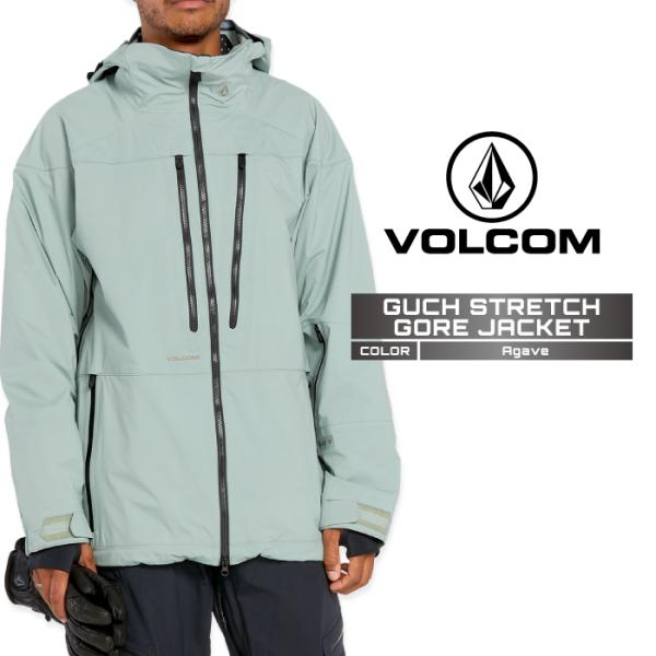 2024-25 VOLCOM GUCH STRETCH GORE JACKET Agave ボルコム...