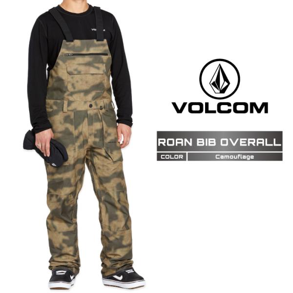 2024-25 VOLCOM ROAN BIB OVERALL Camouflage ボルコム スノ...