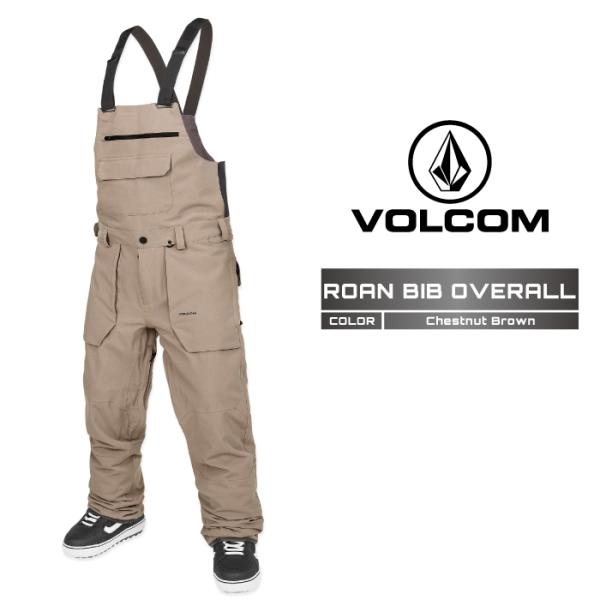 2024-25 VOLCOM ROAN BIB OVERALL Chestnut Brown ボルコ...