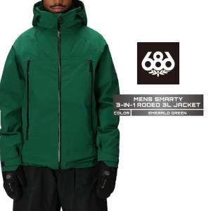 686（シックスエイトシックス） メンズ スノーボード ジャケット MENS