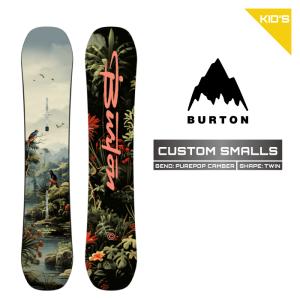 2025-26 BURTON CUSTOM SMALLS CAMBER バートン カスタム スモールズ スノーボード 板 キッズ ユース こども 日本正規品 25-26｜Woven