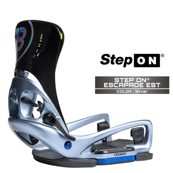 2025-26 BURTON WOMEN'S STEP ON ESCAPADE EST Silver...