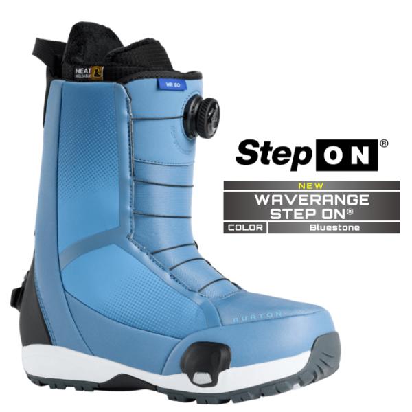 2025-26 BURTON MEN'S WAVERANGE STEP ON WIDE Blue S...