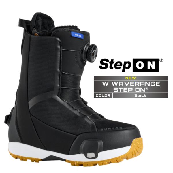 2025-26 BURTON WOMEN'S WAVERANGE STEP ON WIDE Blac...