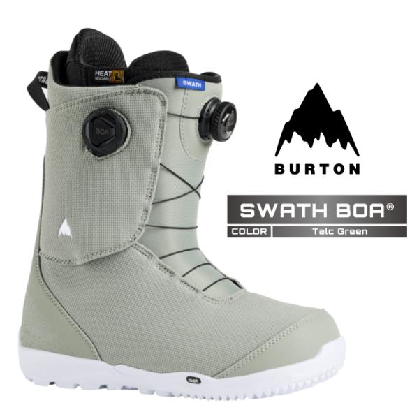 2025-26 BURTON MEN'S SWATH BOA Talc Green バートン スワス...