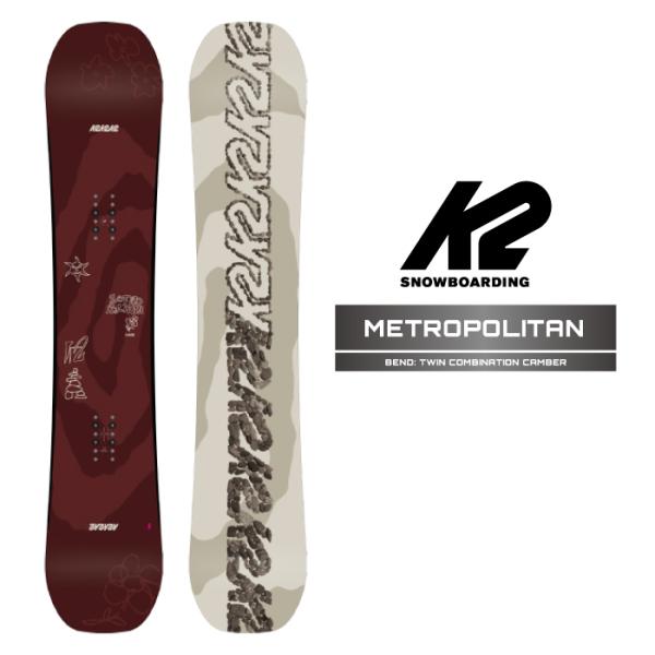 2025-26 K2 METROPOLITAN ケーツー メトロポリタン スノーボード 板 レディー...