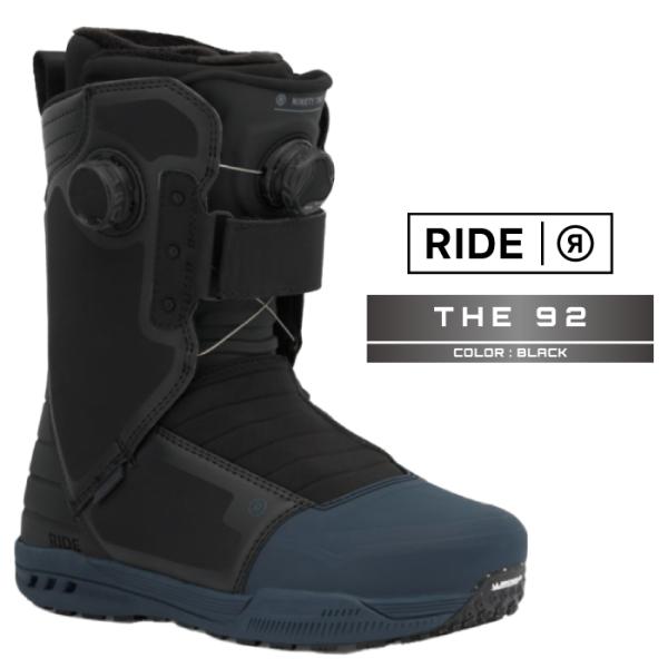2025-26 RIDE THE 92 Black ライド ナインティツー スノーボード ブーツ メ...