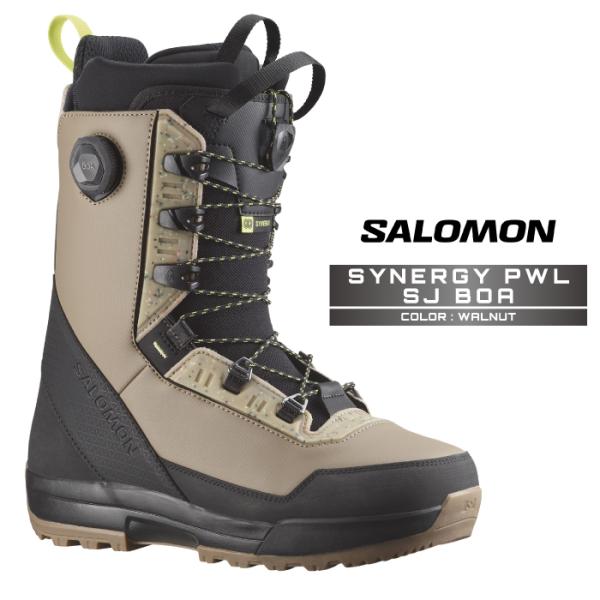 2025-26 SALOMON SYNERGY PWL SJ BOA Walnut サロモン シナジ...