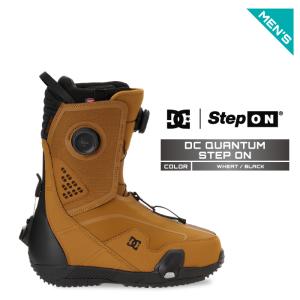 2026-27 DC QUANTUM STEP ON 272 Wheat Black ディーシー ディーシー クォンタム ステップオン スノーボード ブーツ メンズ 26-27 日本正規品