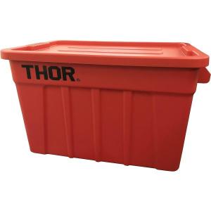 トラスト THOR ラージトート【75L/レッド】コンテナ ボックス TRUST ソー  (中古品)