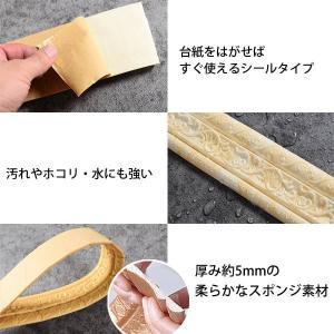 スポンジ トリムボーダー 幅4.0cm ダイヤ...の詳細画像1