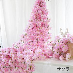 全長200cm ガーランド 桜 サクラ 桃の花...の詳細画像3
