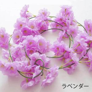 全長200cm ガーランド 桜 サクラ 桃の花...の詳細画像4
