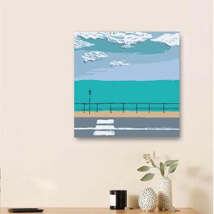 数字塗り絵 油絵風 フレーム絵画 ミニサイズ ...の詳細画像4