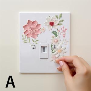 電気スイッチ コンセント周り 3D風 立体フラ...の詳細画像1