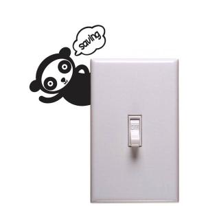 スイッチシール 転写タイプ のぞき見 節電 ア...の詳細画像1