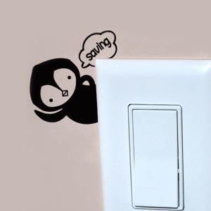 スイッチシール 転写タイプ のぞき見 節電 ア...の詳細画像4