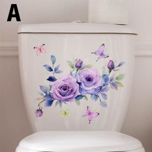 トイレ用 便器のふた ボタニカル ビンテージロ...の詳細画像1