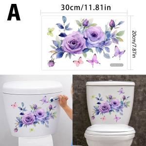 トイレ用 便器のふた ボタニカル ビンテージロ...の詳細画像2