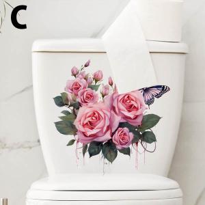 トイレ用 便器のふた ボタニカル ビンテージロ...の詳細画像5
