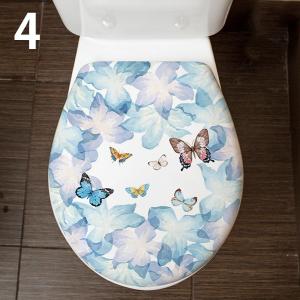 トイレ用 イラストステッカー 便器のふた フラ...の詳細画像4