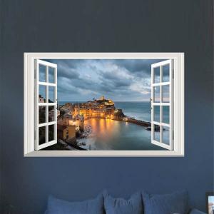 売りつくし ウォールステッカー ヨーロッパの街...の詳細画像1