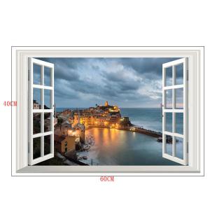 売りつくし ウォールステッカー ヨーロッパの街...の詳細画像2