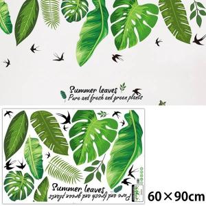 ウォールステッカー ハワイアン 観葉植物 モン...の詳細画像3