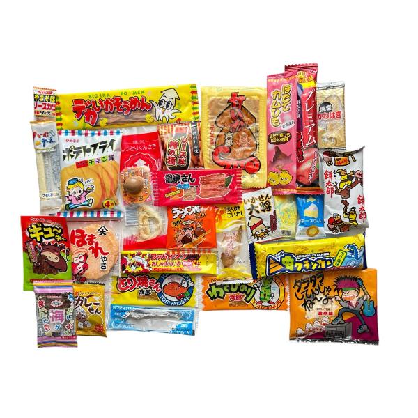駄菓子おつまみ 24点セット おつまみ 珍味 お菓子 駄菓子 イベント お祭り 景品 プレゼント ギ...