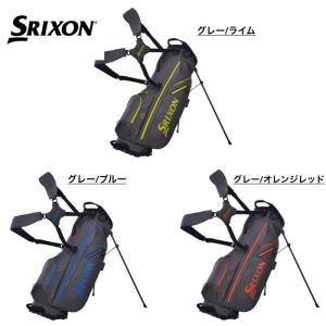 【日本未発売】  Srixon スリクソン ゴルフ  ゴルフバッグ ウルトラライト スタンドバッグ グレー/ブルー