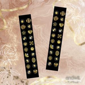 公式 アンドウィット 日本製シール 耳つぼジュエリー 正規