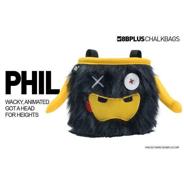 8BPLUS(エイトビープラス)クライミングチョークバッグ PHIL ボルダリング