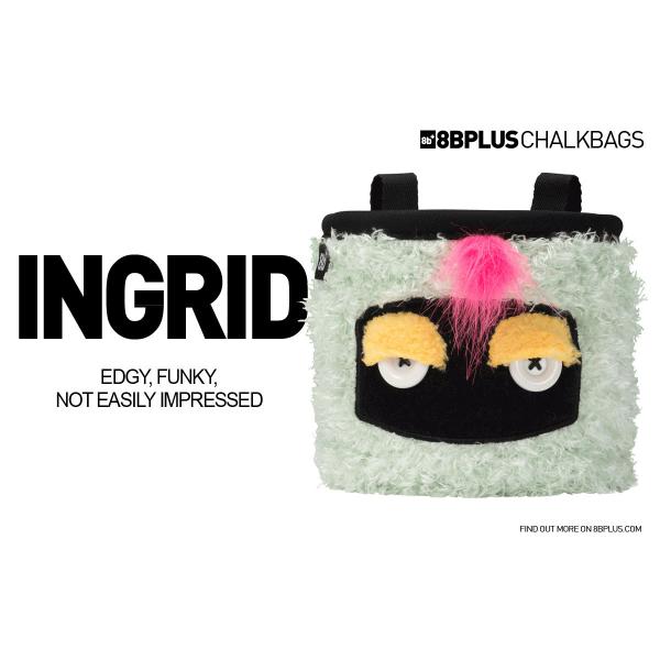 8BPLUS(エイトビープラス)クライミングチョークバッグ INGRID ボルダリング