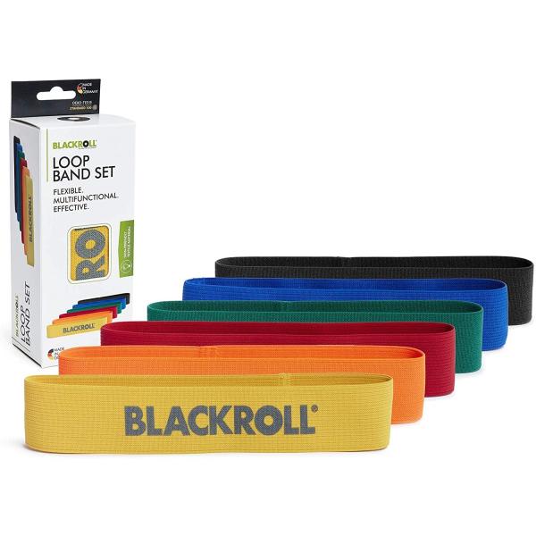 ブラックロール トレーニングチューブ LOOP BAND 6本セット ドイツ製(正規品 1年保証)