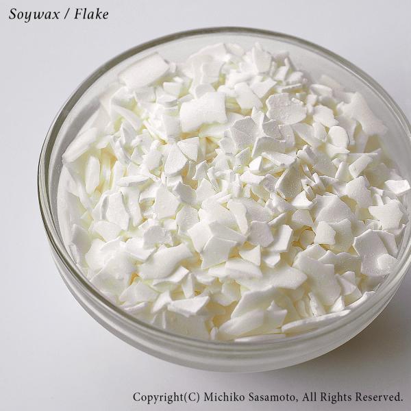 大豆ワックス（フレーク状）x100g
