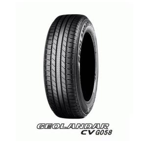 YOKOHAMA (ヨコハマ) GEOLANDAR ジオランダー CV G058 225/60R18 100H グランドツーリング サマータイヤ 1本 ゴムバルブ付き｜pearltireweb