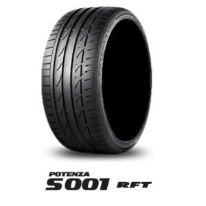 BRIDGESTONE(ブリヂストン) POTENZA ポテンザ S001RFT 225/50RF16 92W ランフラット サマータイヤ 1本 ゴムバルブ付き｜pearltireweb