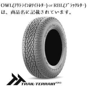 BFGoodrich(BFグッドリッチ) Trail-Terrain T/A 265/60R18 110T OWL サマータイヤ 1本 ゴムバルブ付き｜品川ゴム 通販部