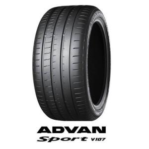 YOKOHAMA(ヨコハマ) ADVAN Sport アドバンスポーツ V107 255/35ZR19 96Y XL サマータイヤ 1本 ゴムバルブ付き｜品川ゴム 通販部
