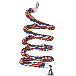 スパイラルパーチ（S-ver.1）ロープパーチ 止まり木 インコ オウム